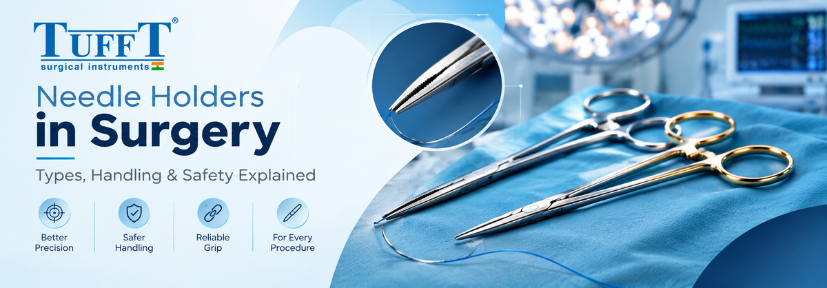 Needle Holder Uses in Surgery Types, Handling, and Safety Explained