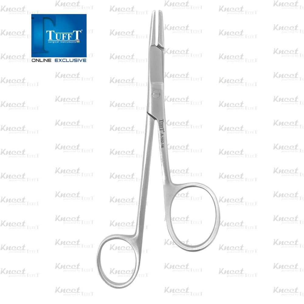 TUFFT Hard Age Gillies Needle Holder with Scissors