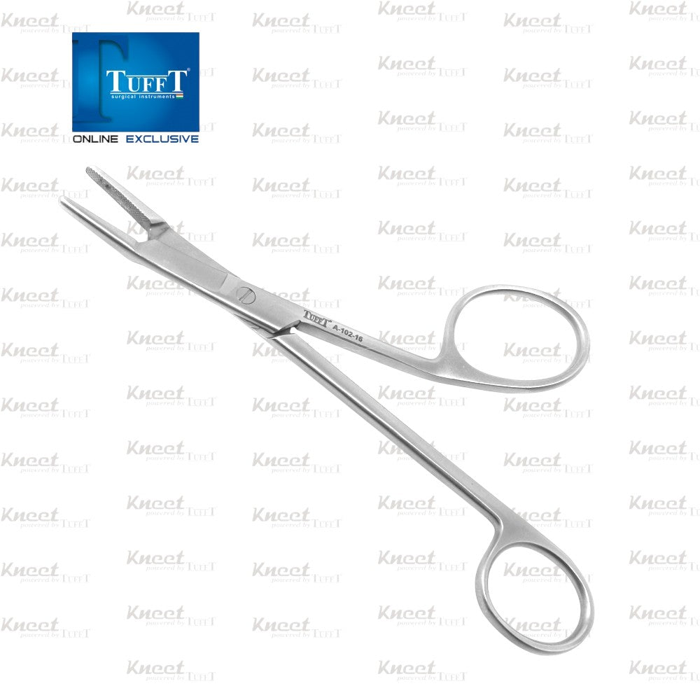 TUFFT Hard Age Gillies Needle Holder with Scissors