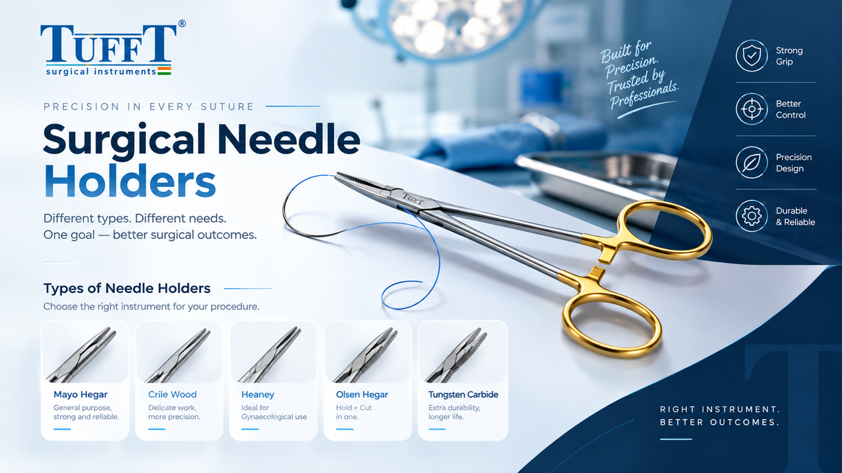 The Different Types of Surgical Needle Holders