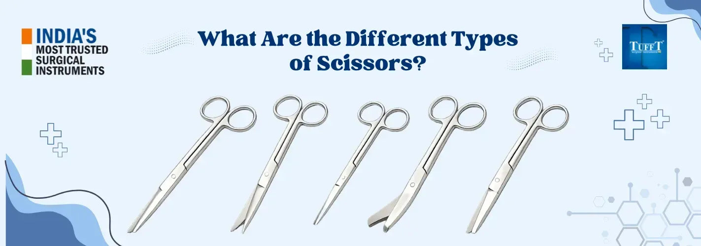 What are the different types of scissors?