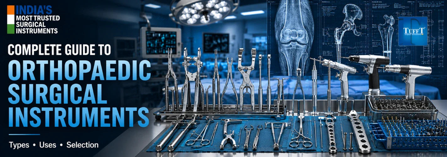 Complete Guide to Orthopaedic Surgical Instruments: Types, Uses & Selection